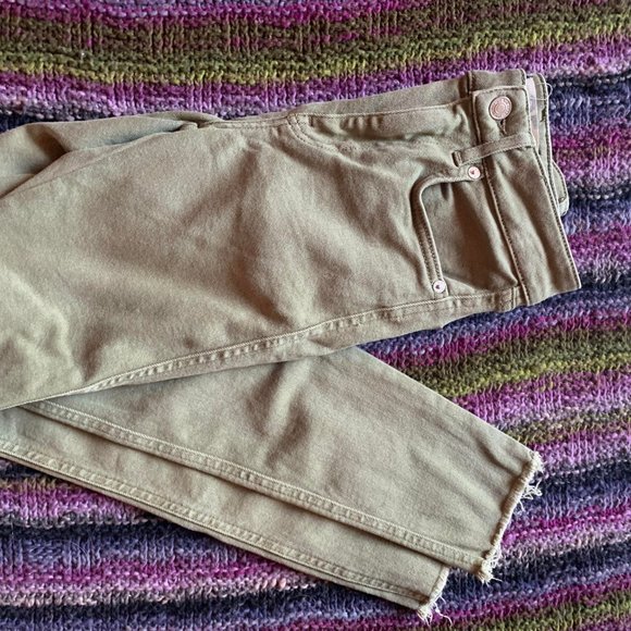 Free People Raw Hem High Rise Jean - Picture 4 of 7